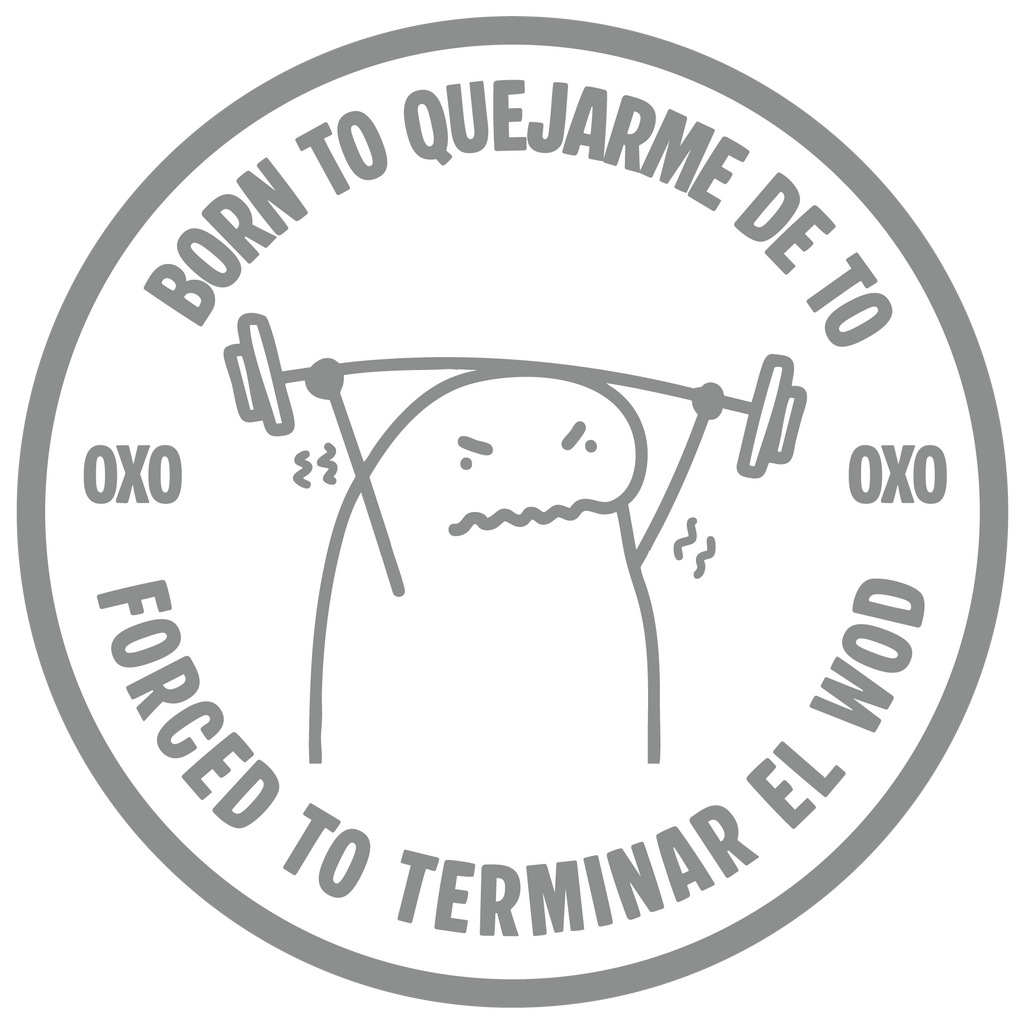 PARCHE 3D - BORN TO QUEJARME DE TÓ