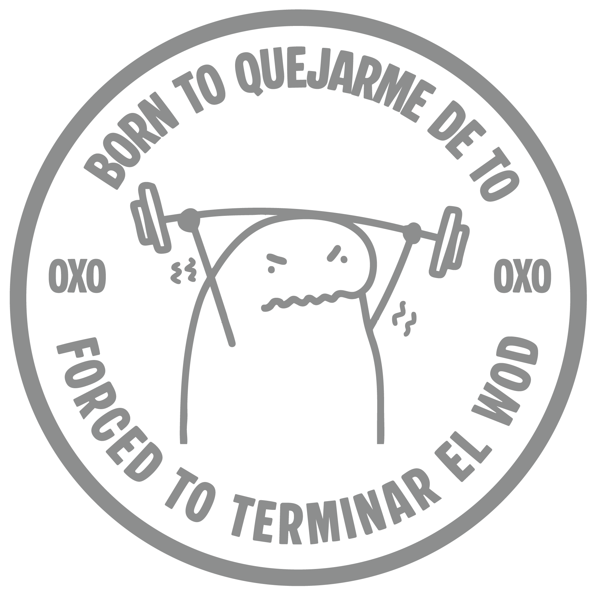 PARCHE 3D - BORN TO QUEJARME DE TÓ