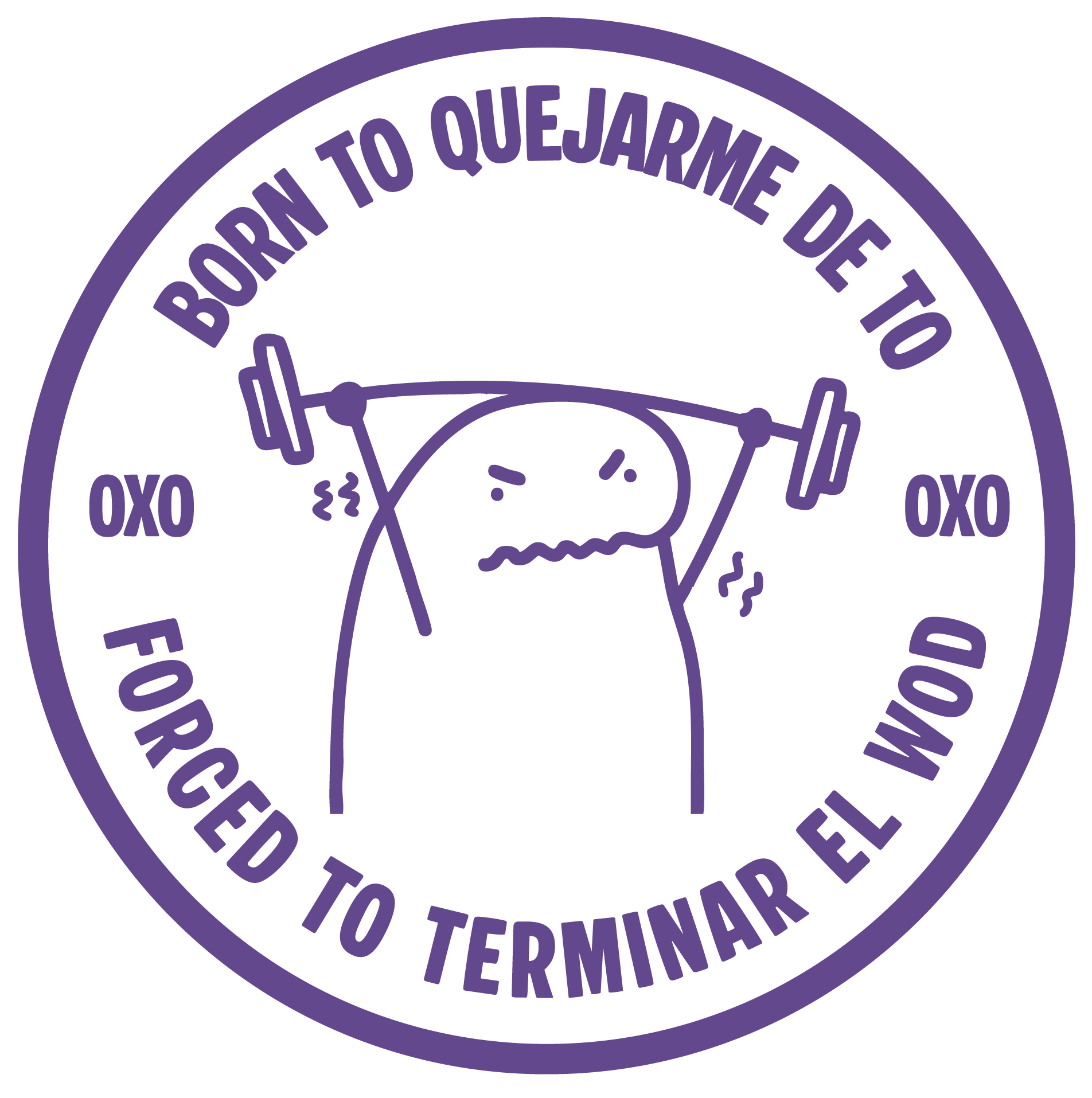 PARCHE 3D - BORN TO QUEJARME DE TÓ