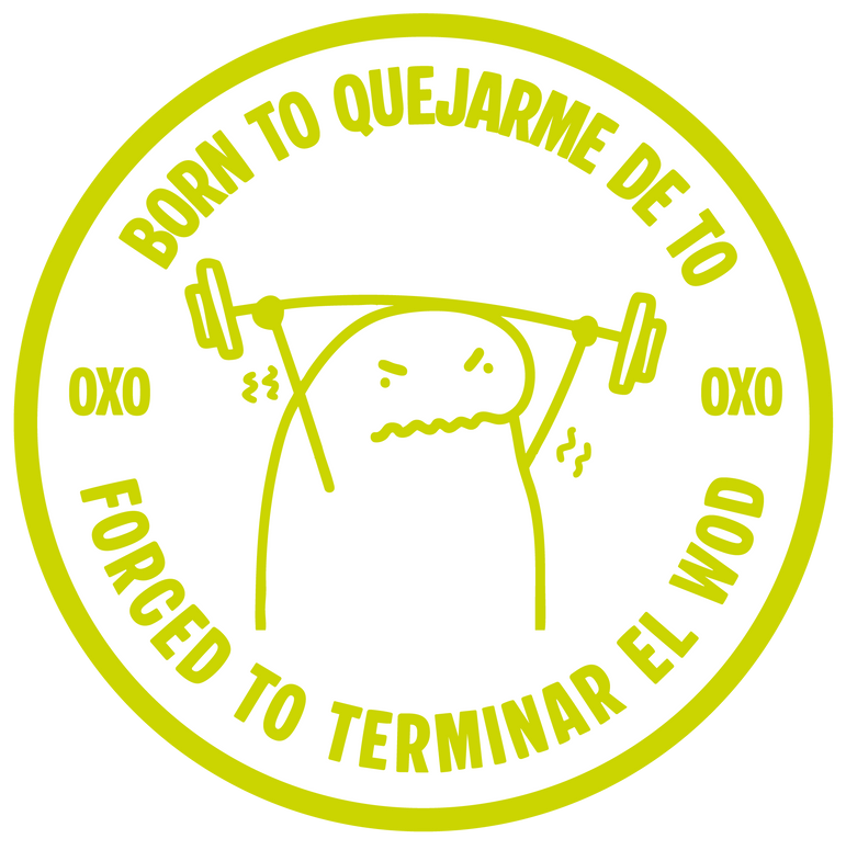 PARCHE 3D - BORN TO QUEJARME DE TÓ