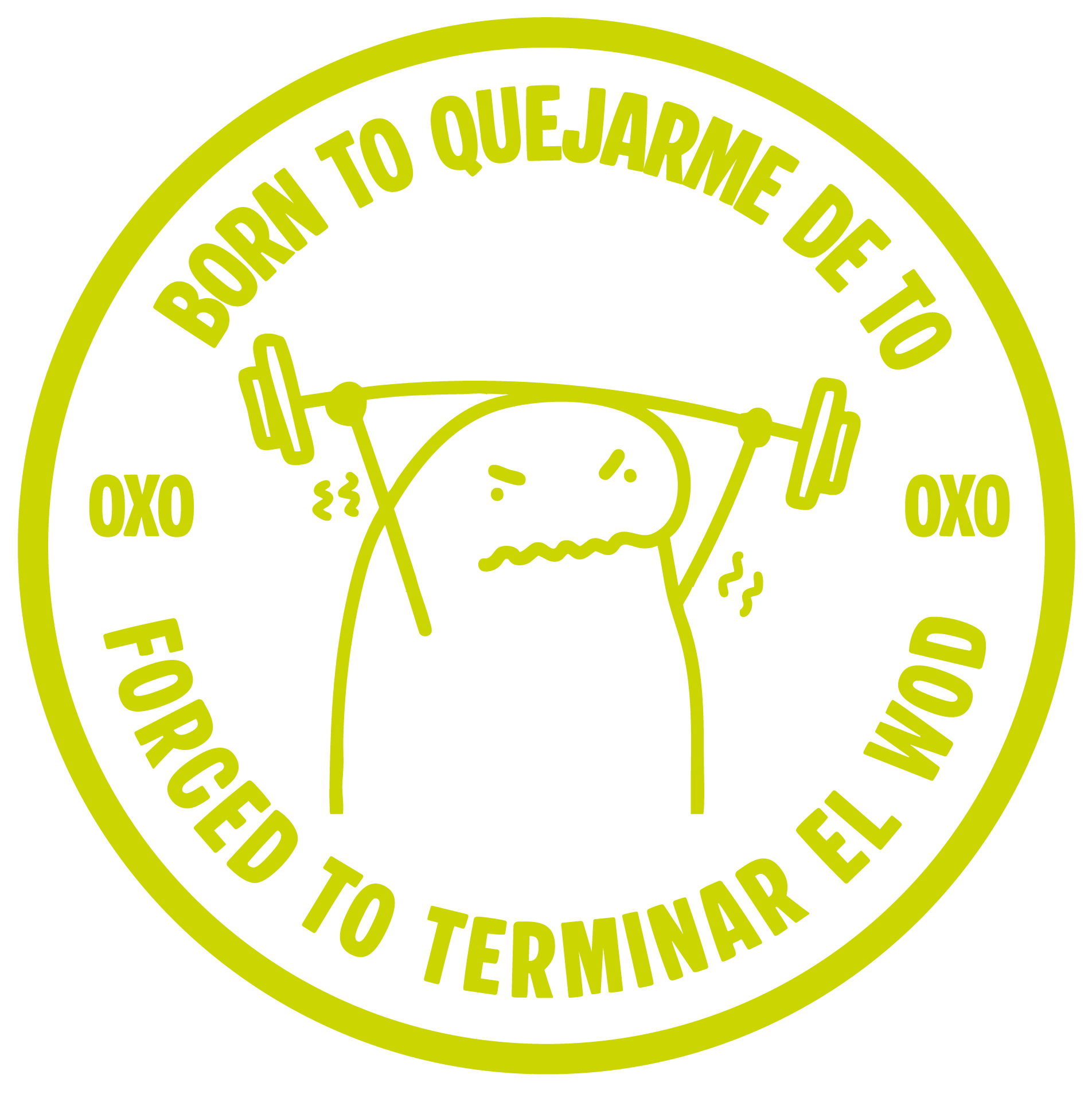 PARCHE 3D - BORN TO QUEJARME DE TÓ