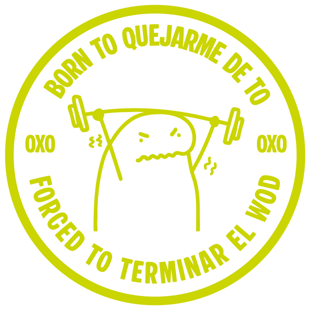 PARCHE 3D - BORN TO QUEJARME DE TÓ