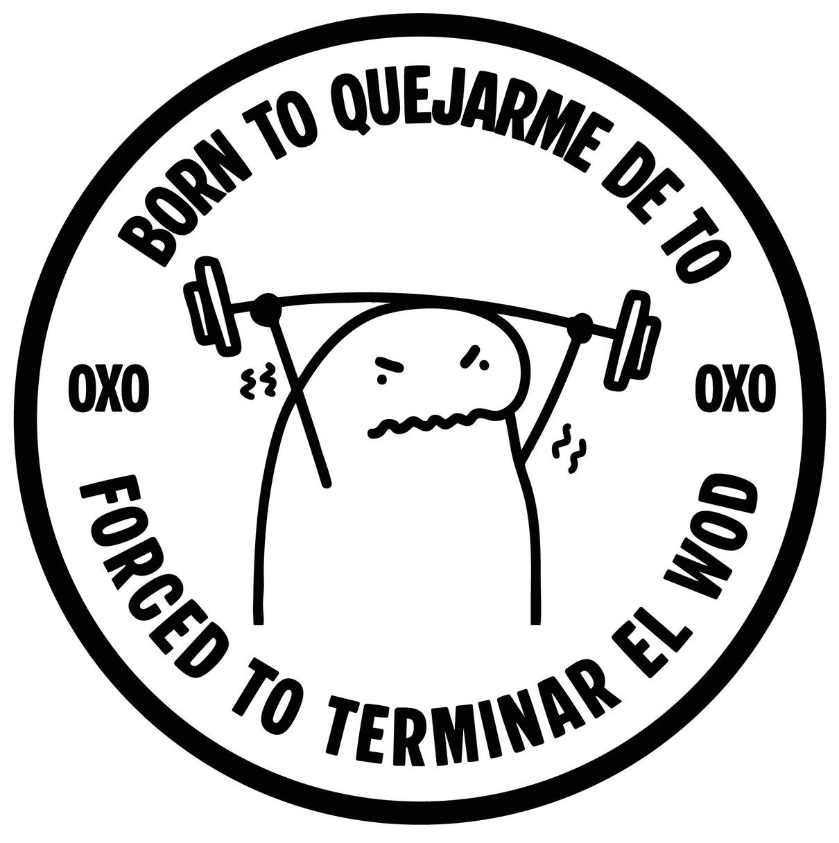 PARCHE 3D - BORN TO QUEJARME DE TÓ