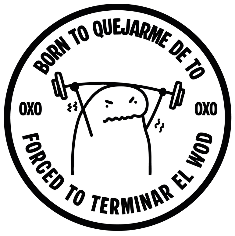 PARCHE 3D - BORN TO QUEJARME DE TÓ