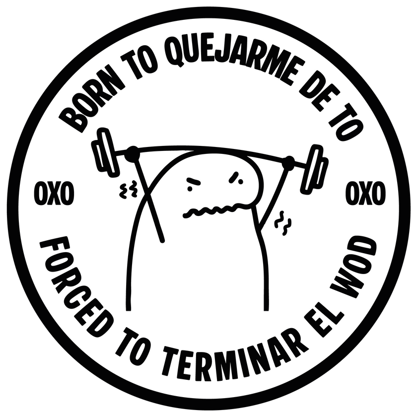 PARCHE 3D - BORN TO QUEJARME DE TÓ