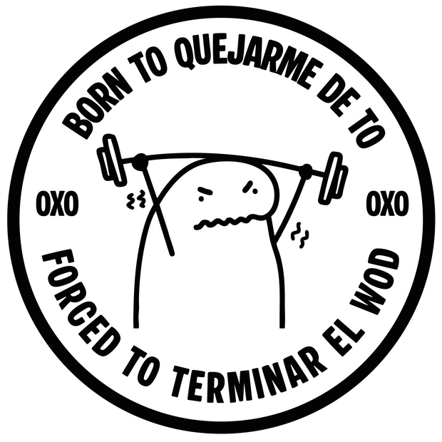 PARCHE 3D - BORN TO QUEJARME DE TÓ
