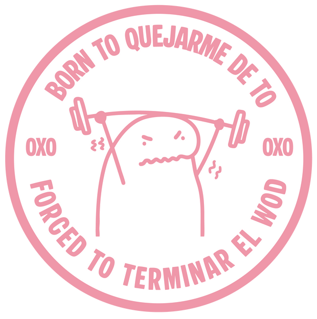 PARCHE 3D - BORN TO QUEJARME DE TÓ