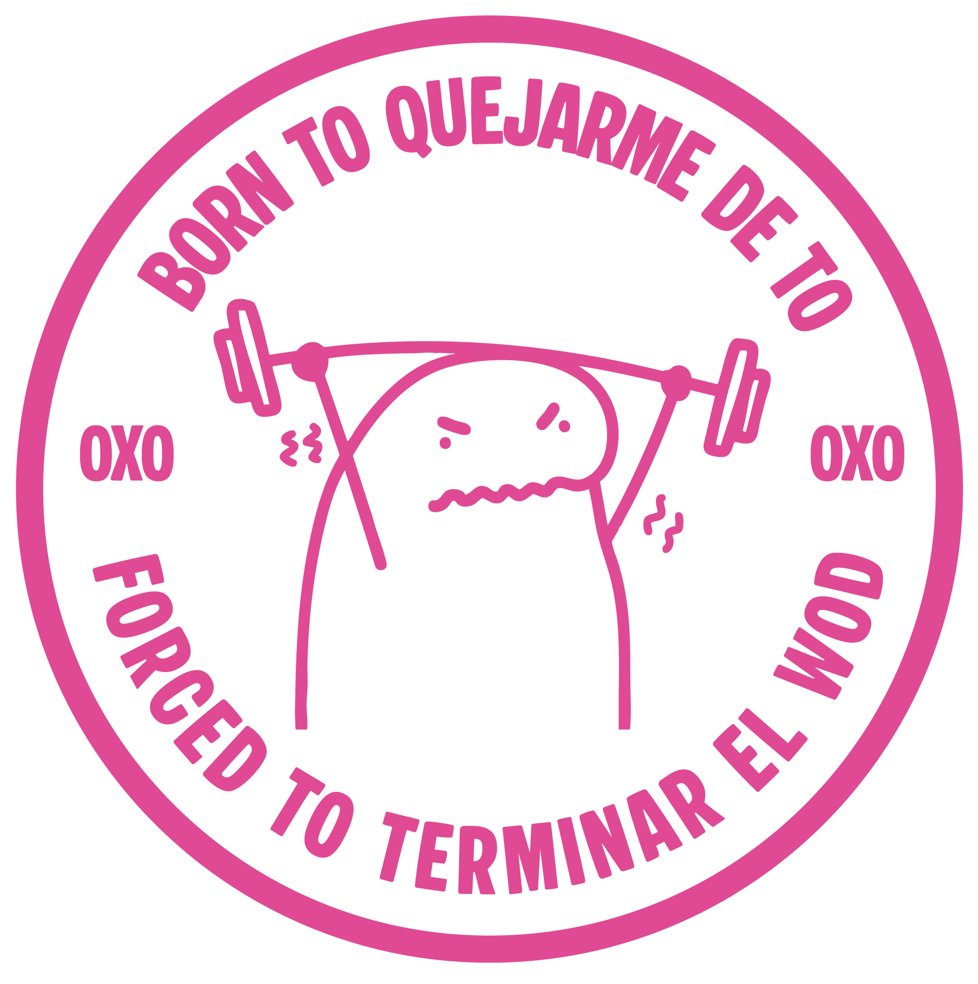 PARCHE 3D - BORN TO QUEJARME DE TÓ