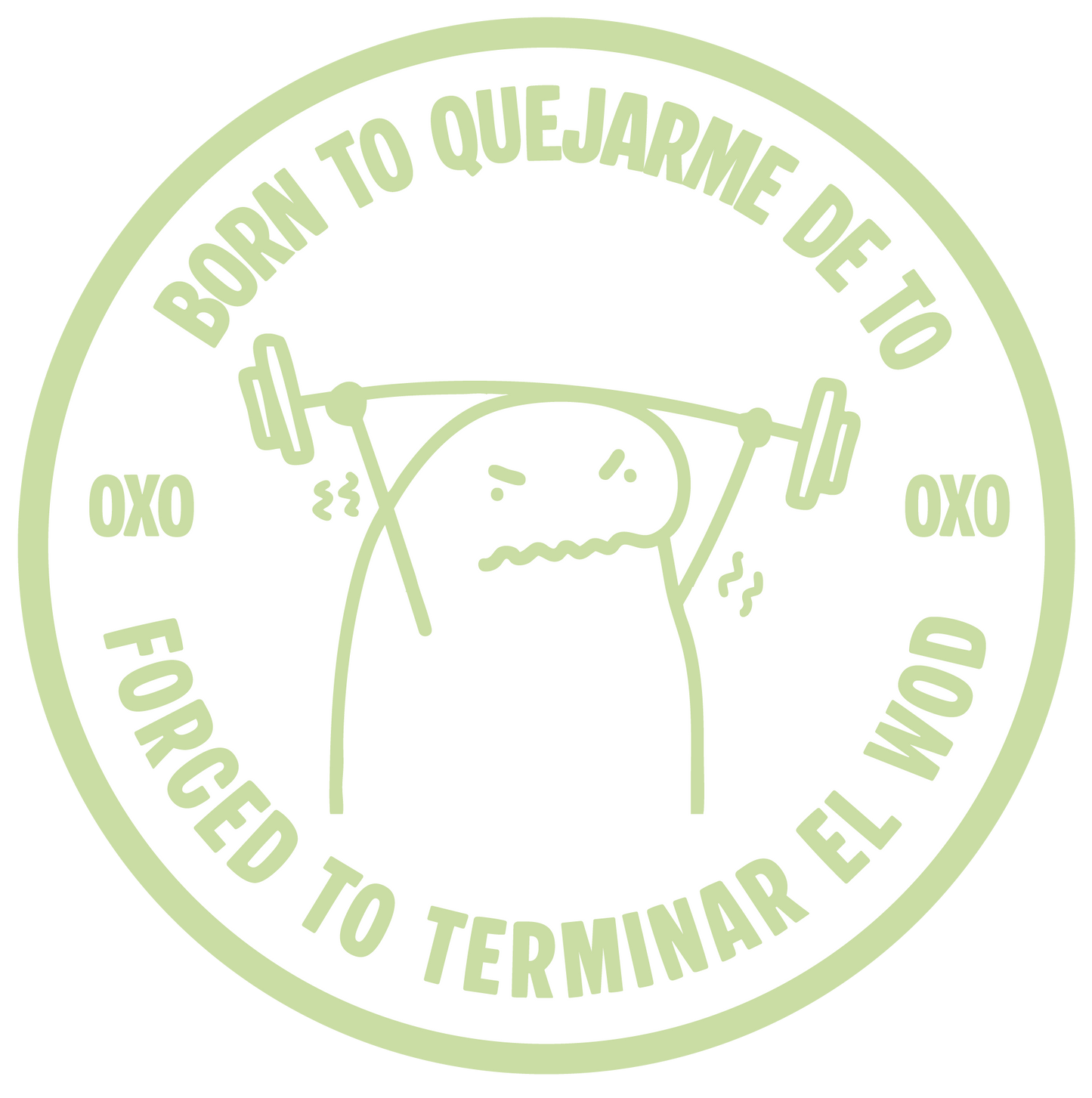 PARCHE 3D - BORN TO QUEJARME DE TÓ