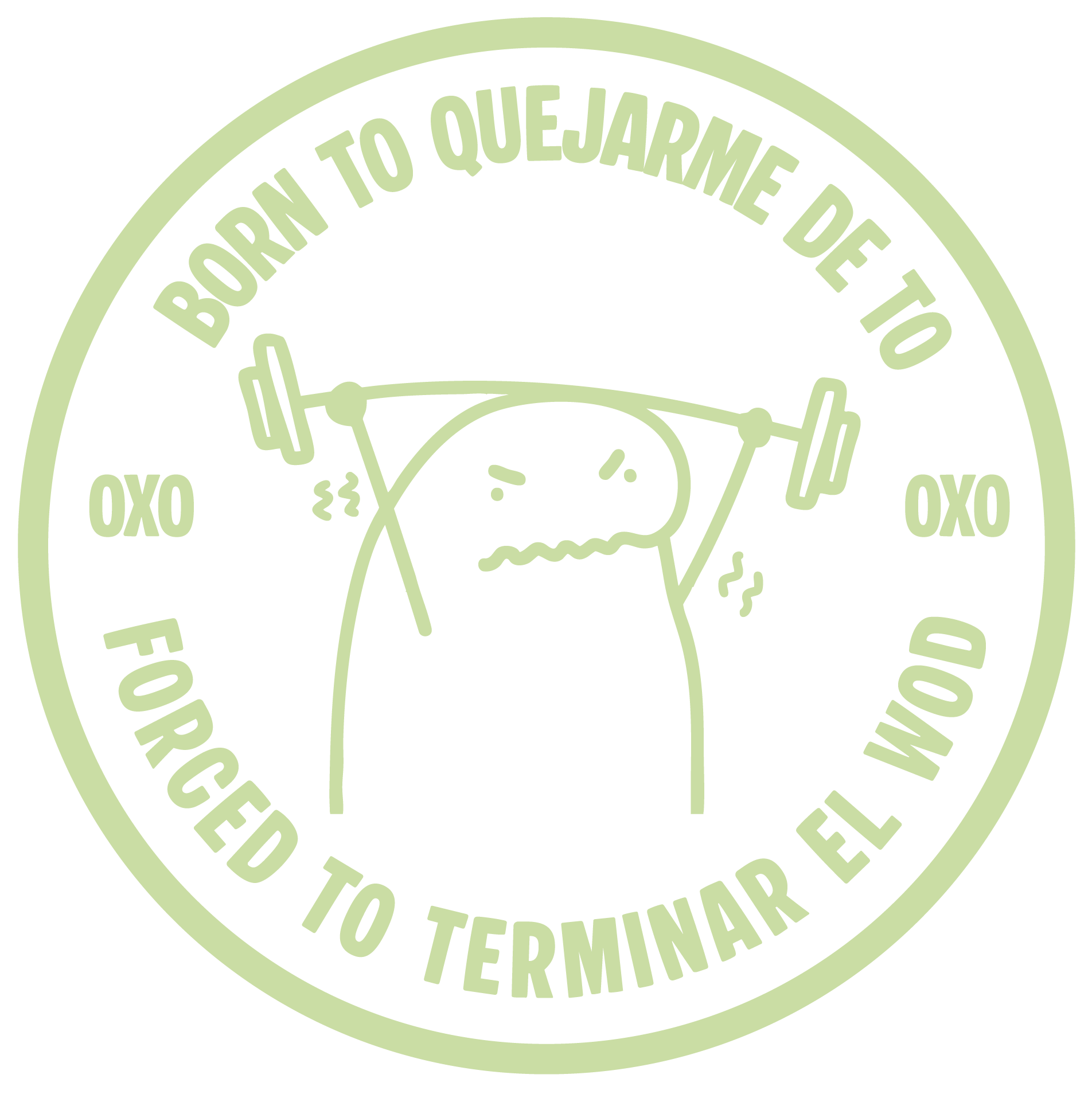 PARCHE 3D - BORN TO QUEJARME DE TÓ