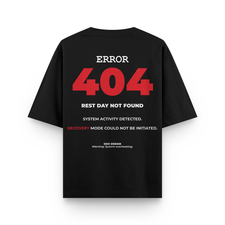 CAMISETA ERROR 404 - MOVEMENT NOT FOUND