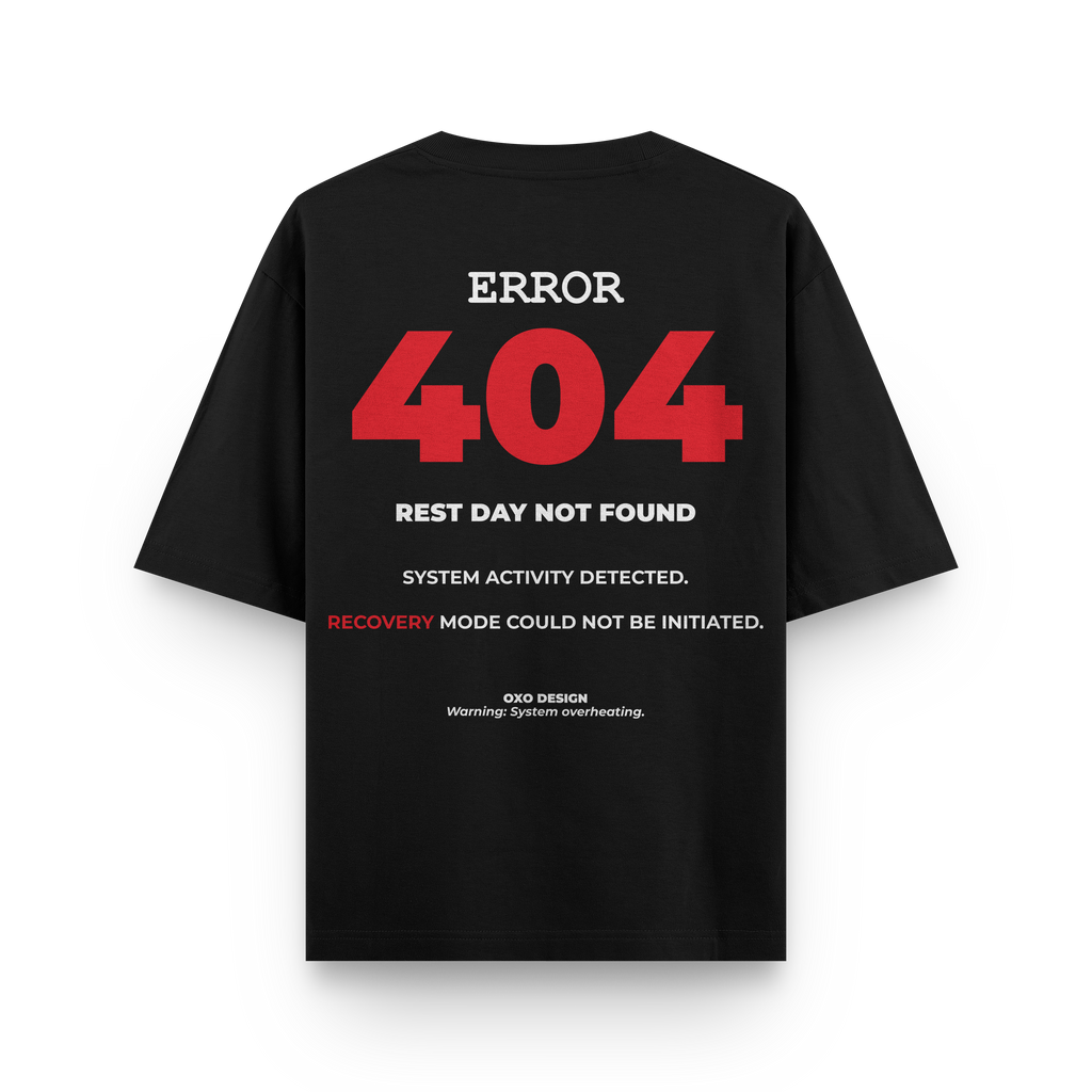 CAMISETA ERROR 404 - MOVEMENT NOT FOUND