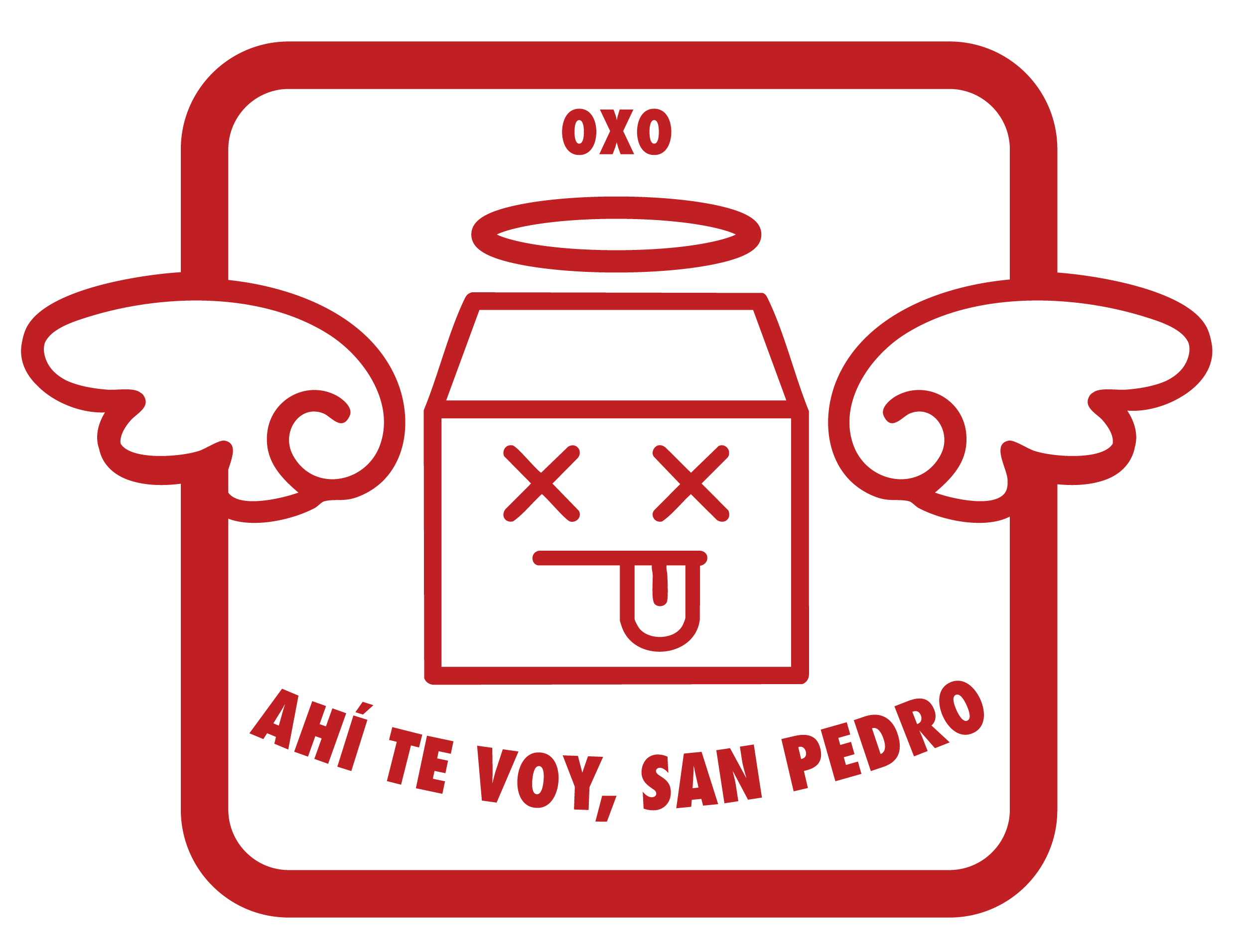 PARCHE 3D - AHÍ TE VOY