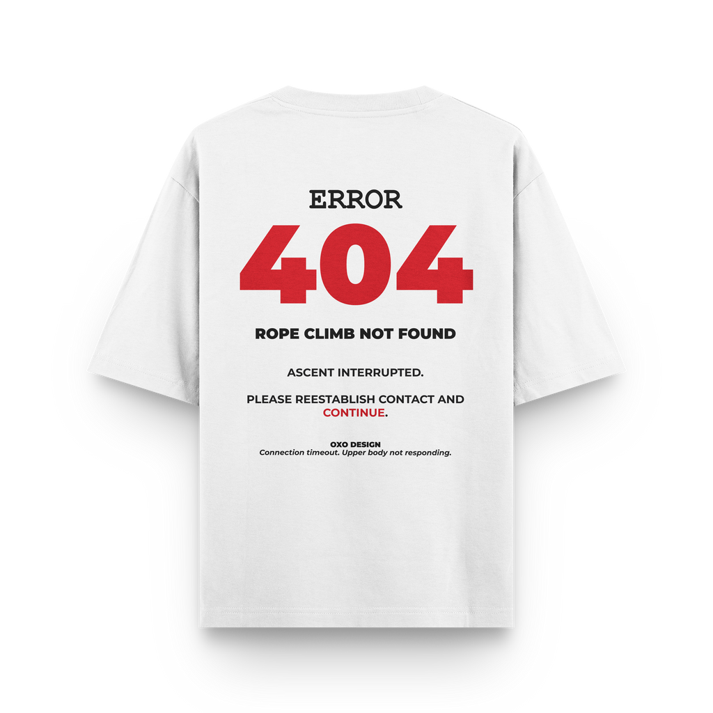 CAMISETA ERROR 404 - MOVEMENT NOT FOUND