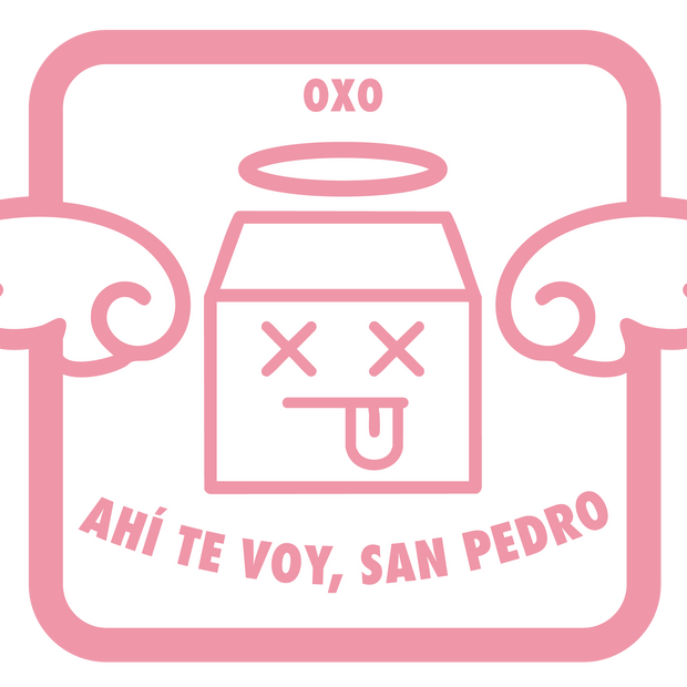 PARCHE 3D - AHÍ TE VOY OXO DESIGN