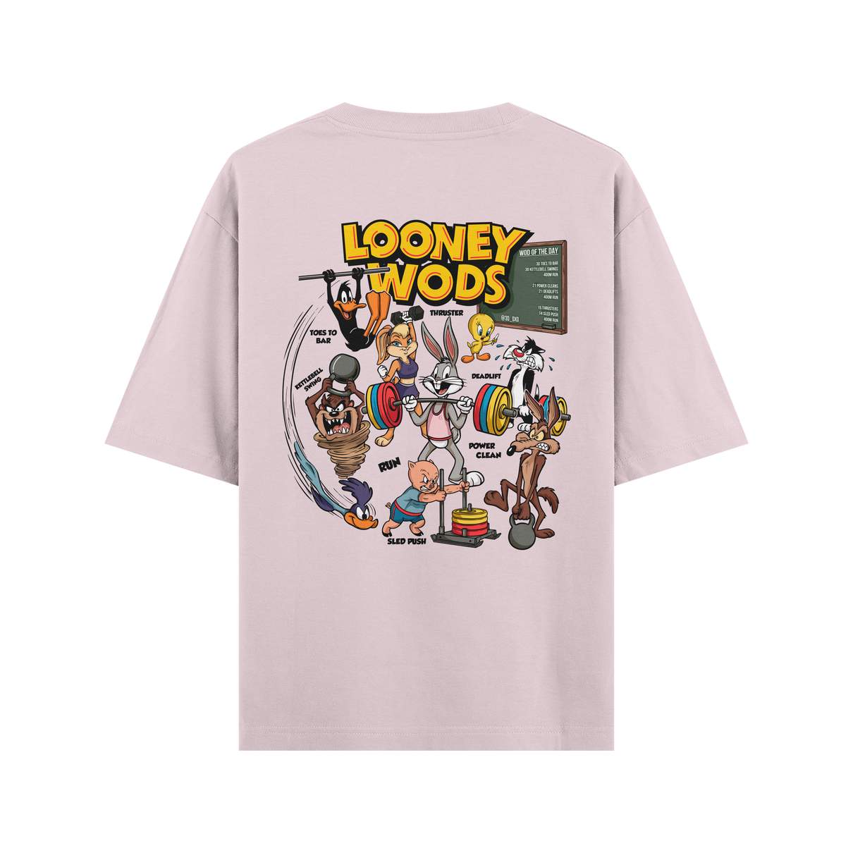 CAMISETA OVERSIZE LOONEY WODS