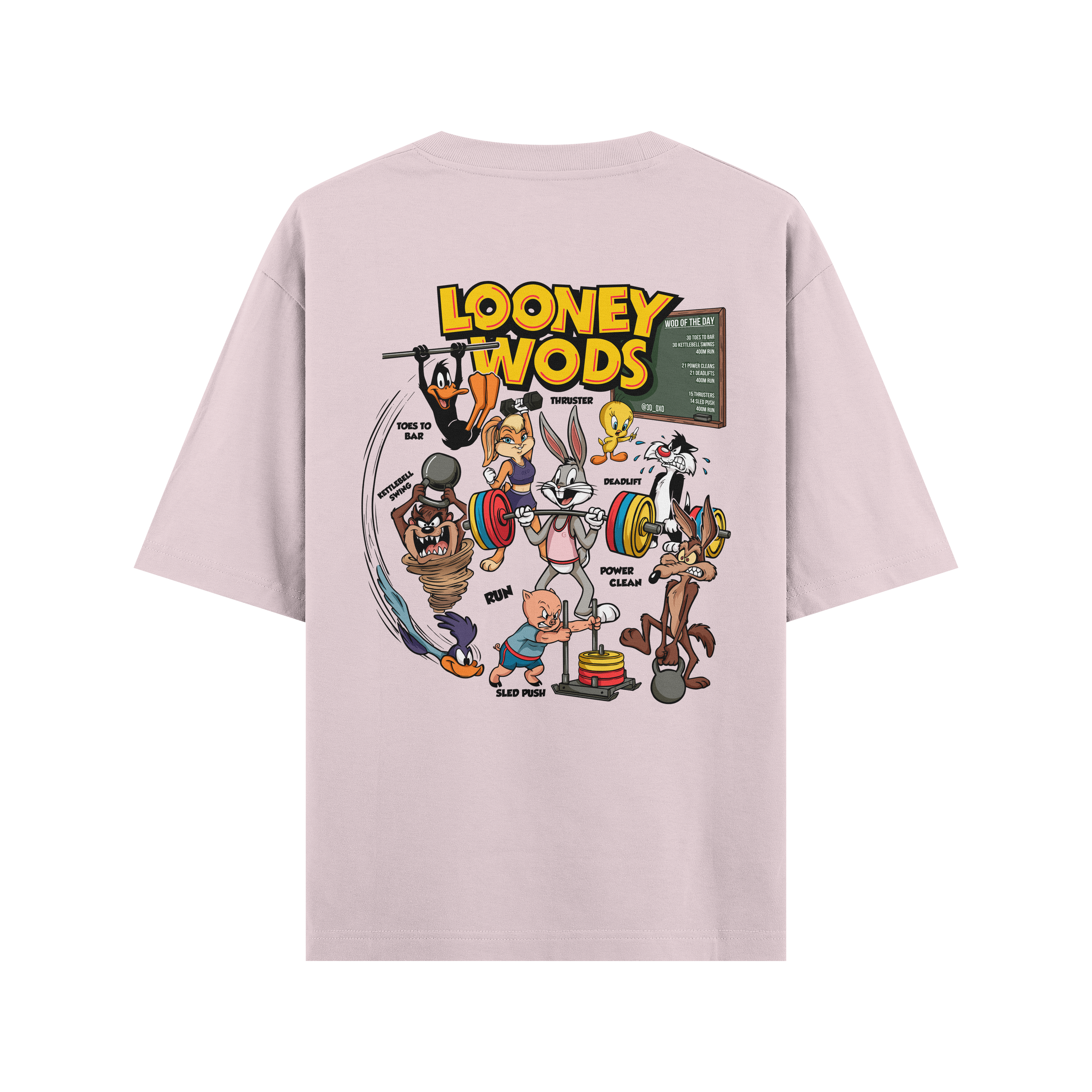 CAMISETA OVERSIZE LOONEY WODS