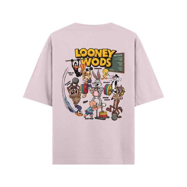 CAMISETA OVERSIZE LOONEY WODS OXO DESIGN