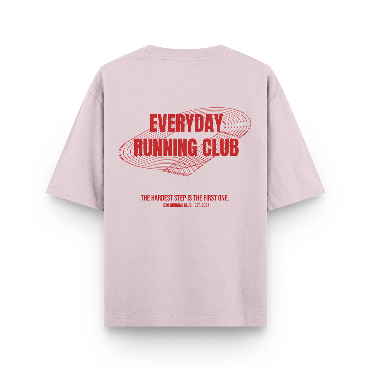 CAMISETA OVERSIZE ´EVERYDAY RUNNING CLUB´ OXO DESIGN