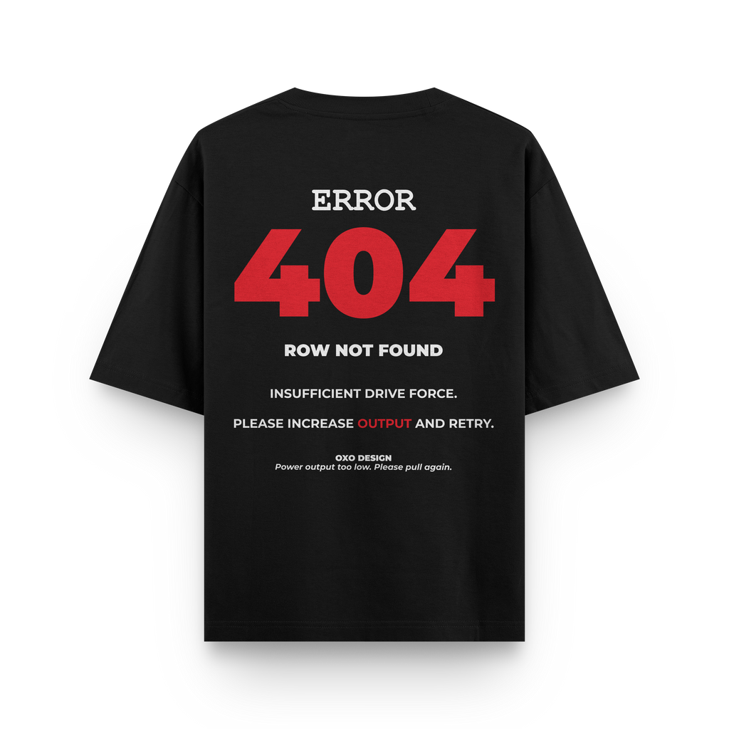 CAMISETA ERROR 404 - MOVEMENT NOT FOUND