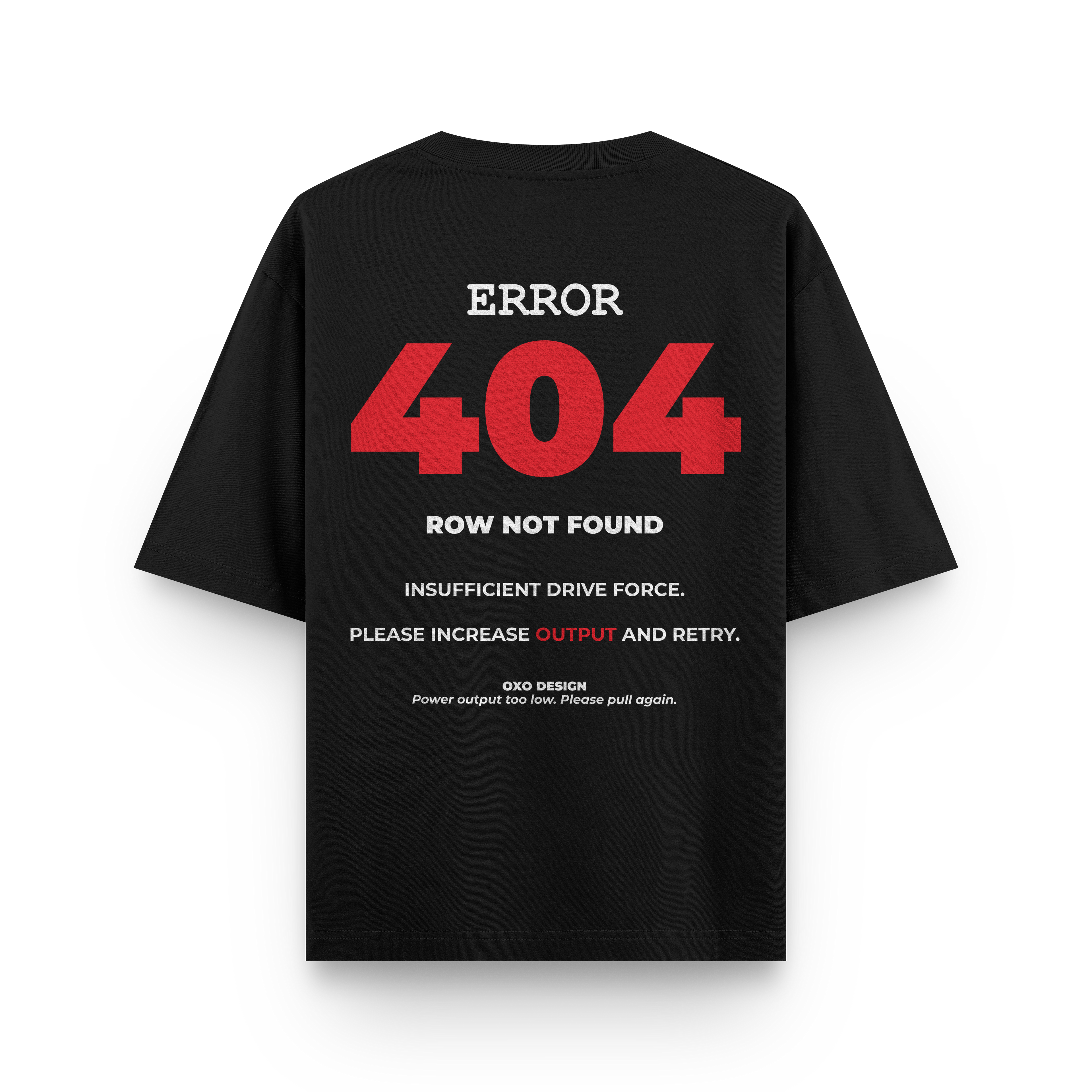 CAMISETA ERROR 404 - MOVEMENT NOT FOUND