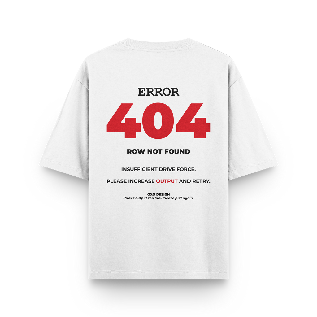 CAMISETA ERROR 404 - MOVEMENT NOT FOUND