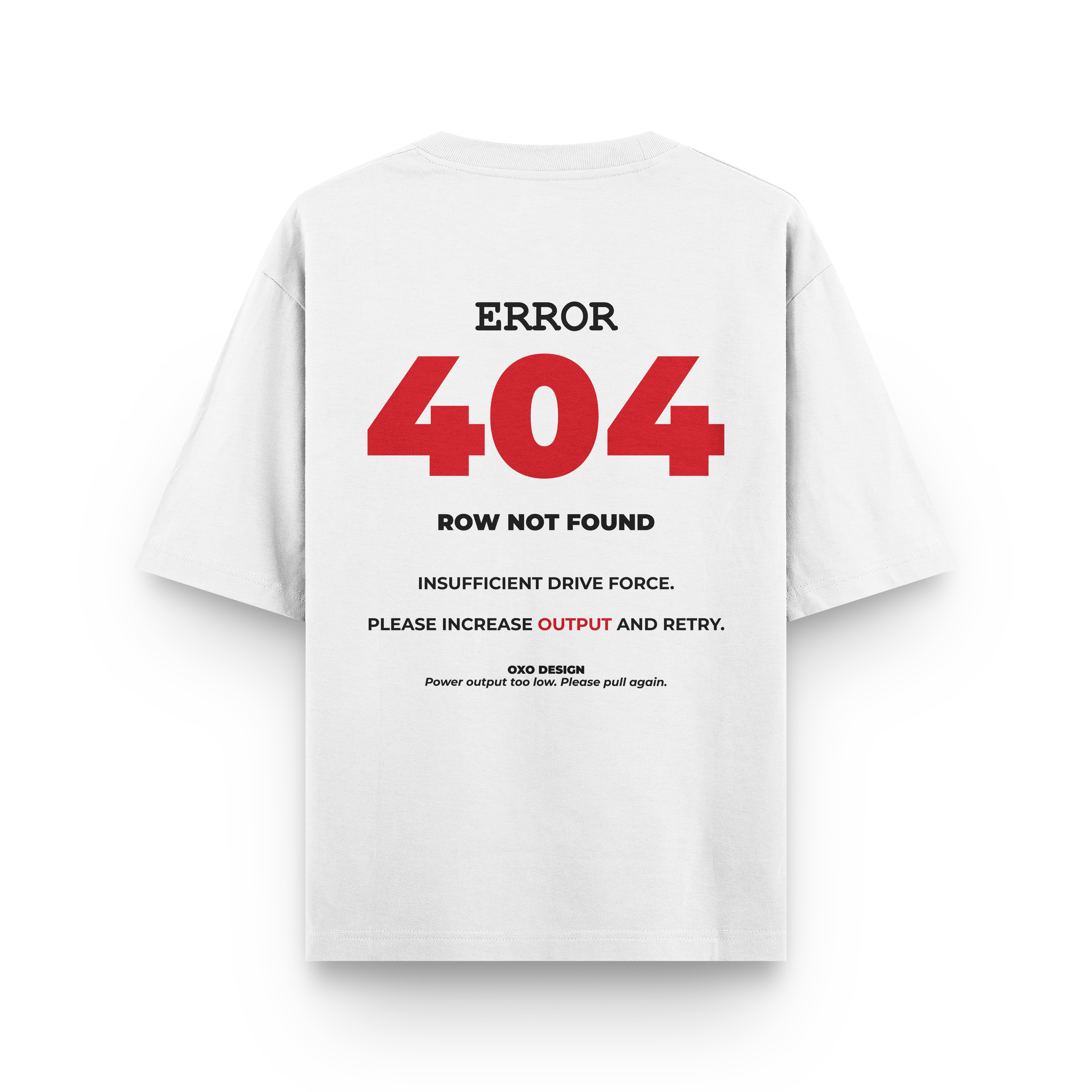 CAMISETA ERROR 404 - MOVEMENT NOT FOUND