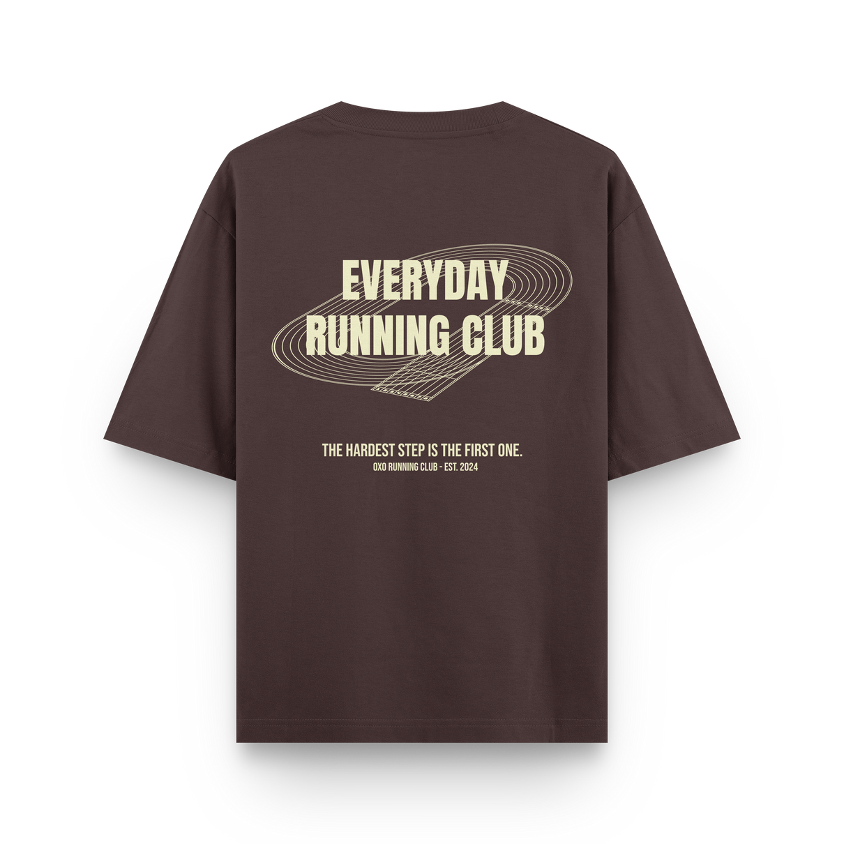 CAMISETA OVERSIZE ´EVERYDAY RUNNING CLUB´ OXO DESIGN