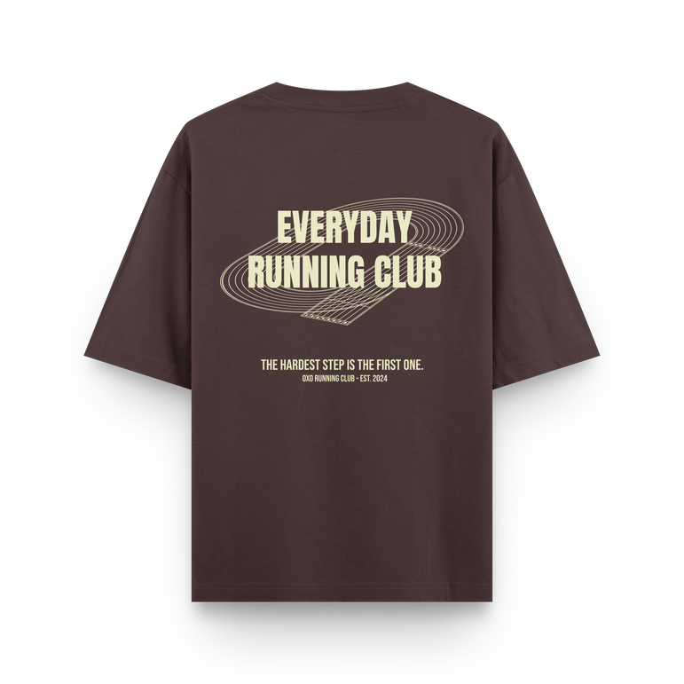 CAMISETA OVERSIZE ´EVERYDAY RUNNING CLUB´
