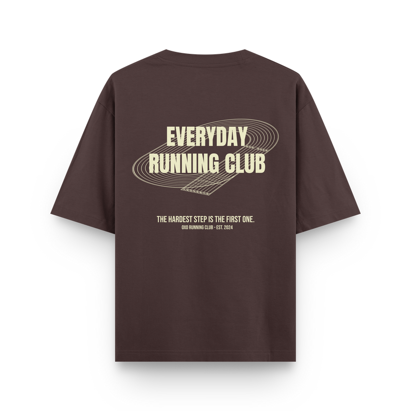 CAMISETA OVERSIZE ´EVERYDAY RUNNING CLUB´