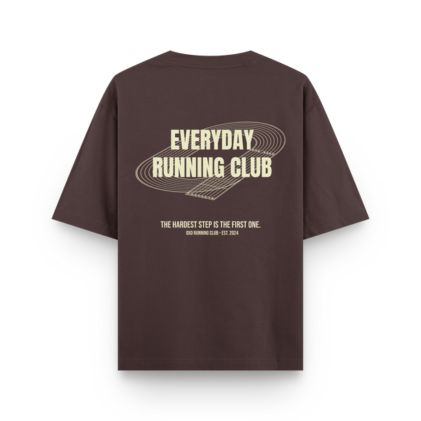 CAMISETA OVERSIZE ´EVERYDAY RUNNING CLUB´ OXO DESIGN