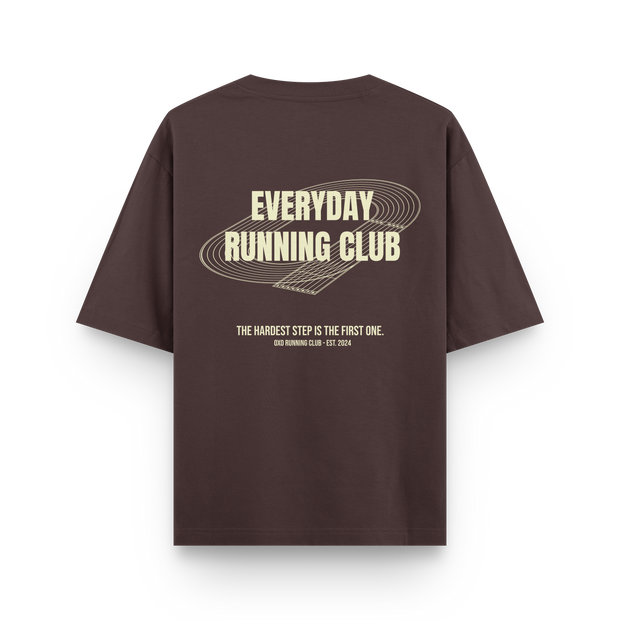 CAMISETA OVERSIZE ´EVERYDAY RUNNING CLUB´
