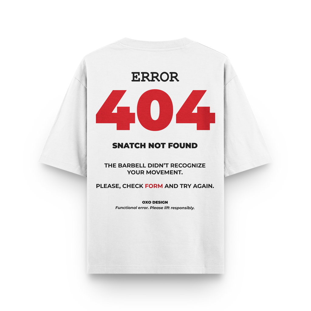 CAMISETA ERROR 404 - MOVEMENT NOT FOUND