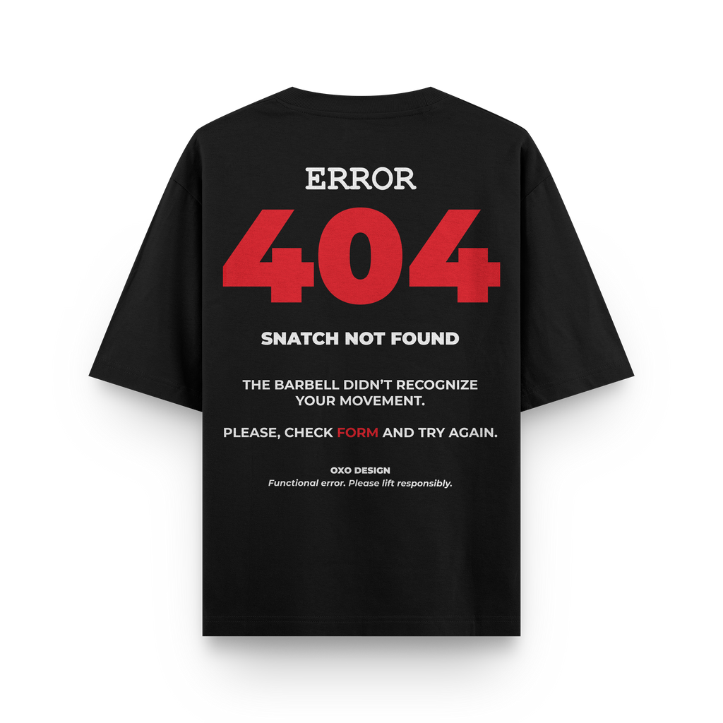 CAMISETA ERROR 404 - MOVEMENT NOT FOUND