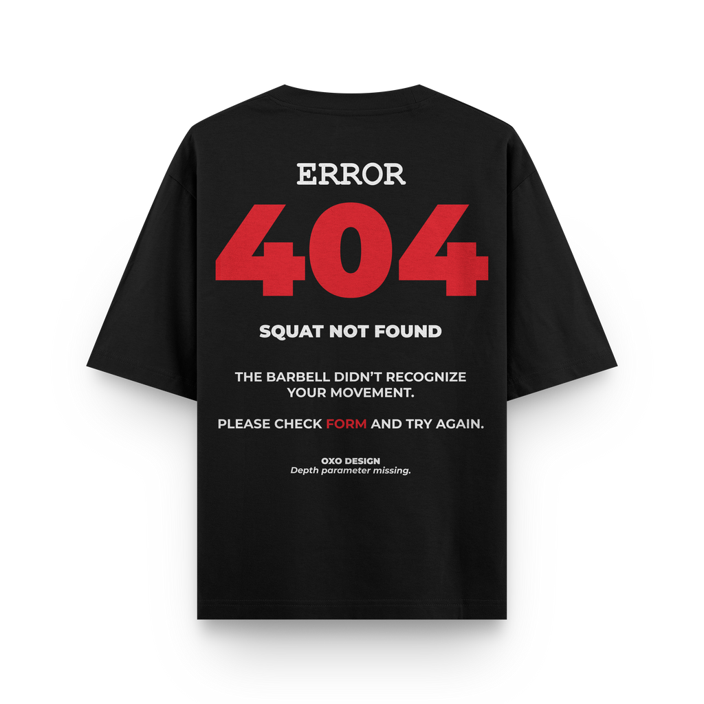 CAMISETA ERROR 404 - MOVEMENT NOT FOUND