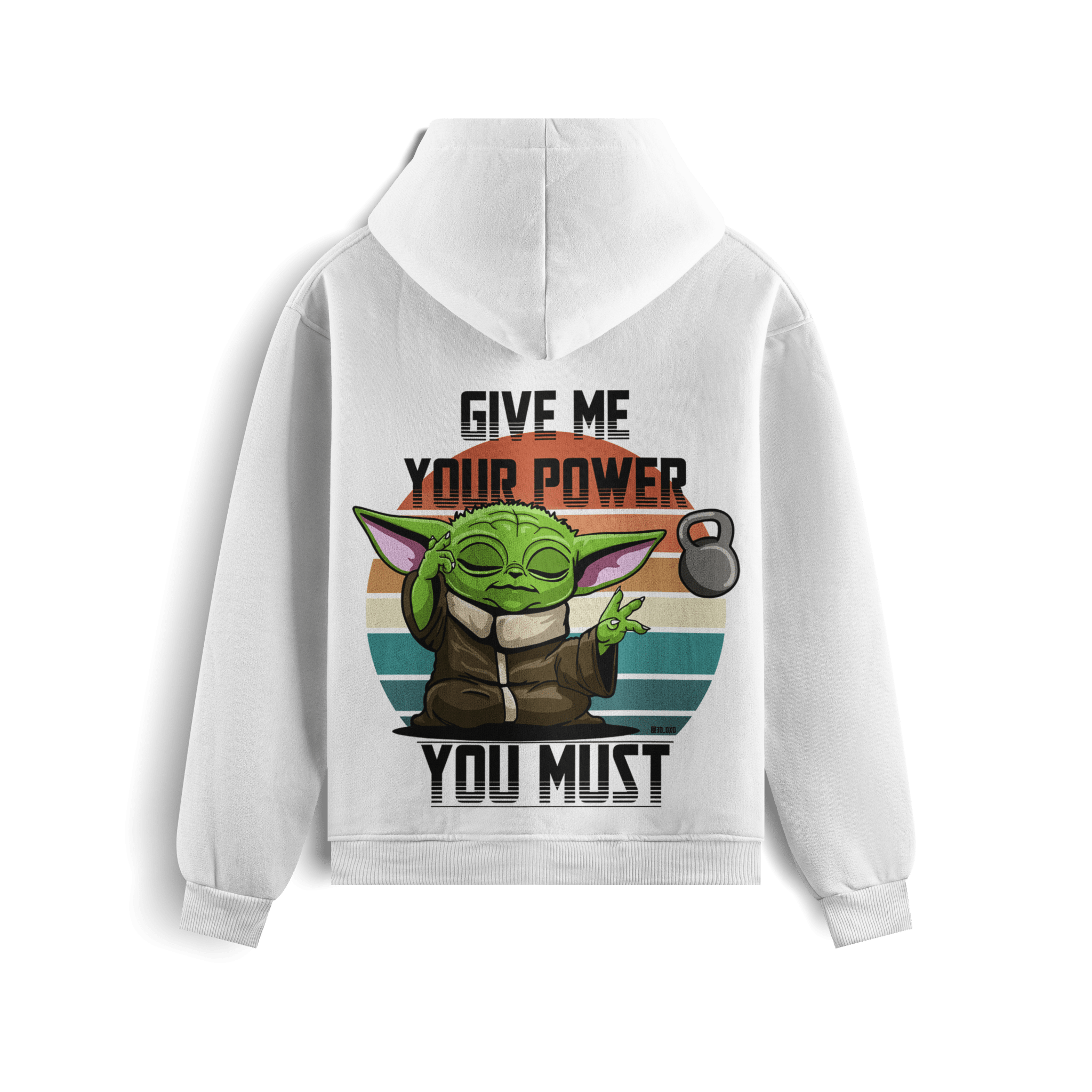 SUDADERA GIVE ME YOUR POWER - OXO DESIGN - SUDADERA - 