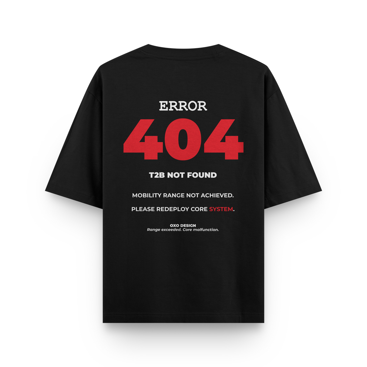 CAMISETA ERROR 404 - MOVEMENT NOT FOUND