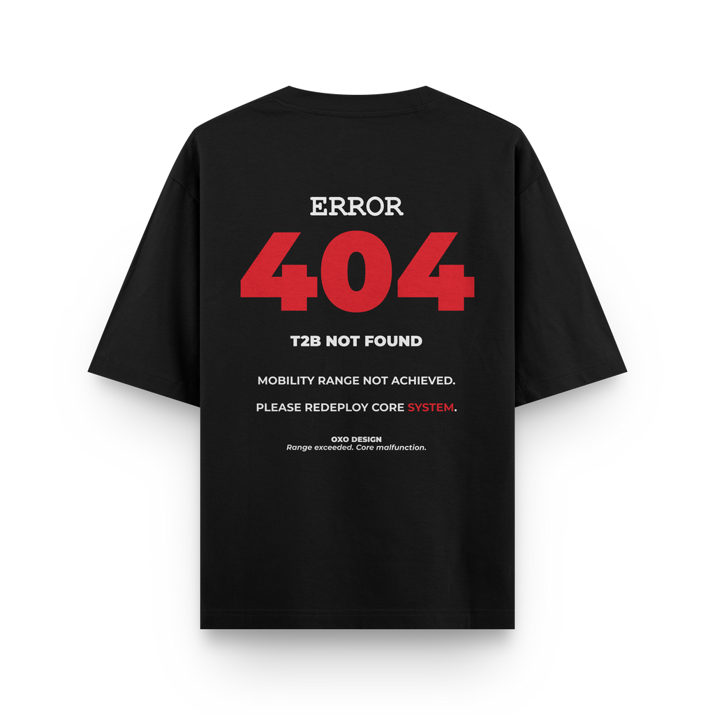 CAMISETA ERROR 404 - MOVEMENT NOT FOUND