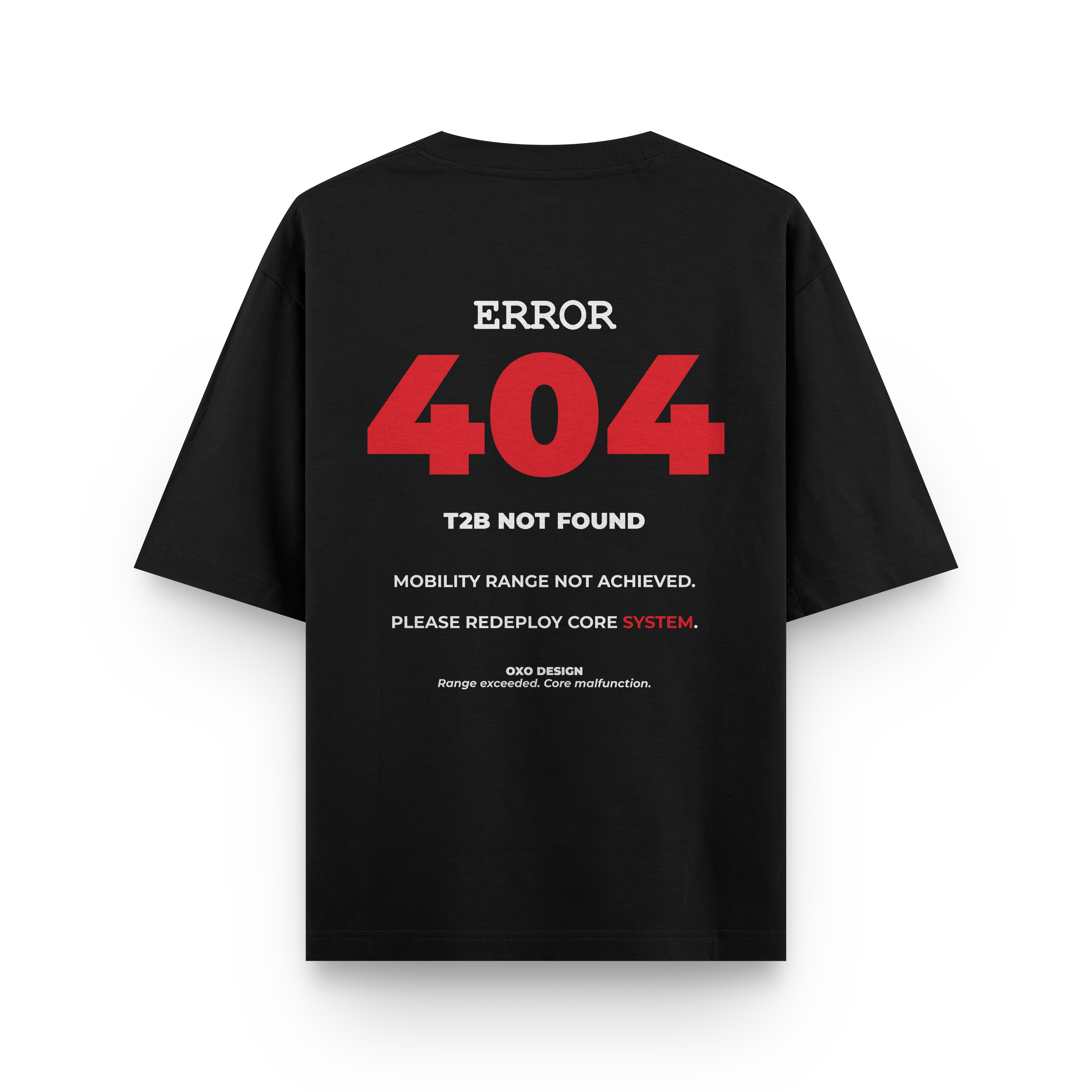 CAMISETA ERROR 404 - MOVEMENT NOT FOUND