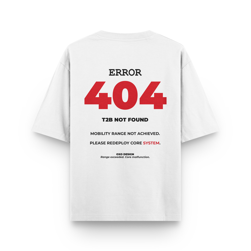 CAMISETA ERROR 404 - MOVEMENT NOT FOUND