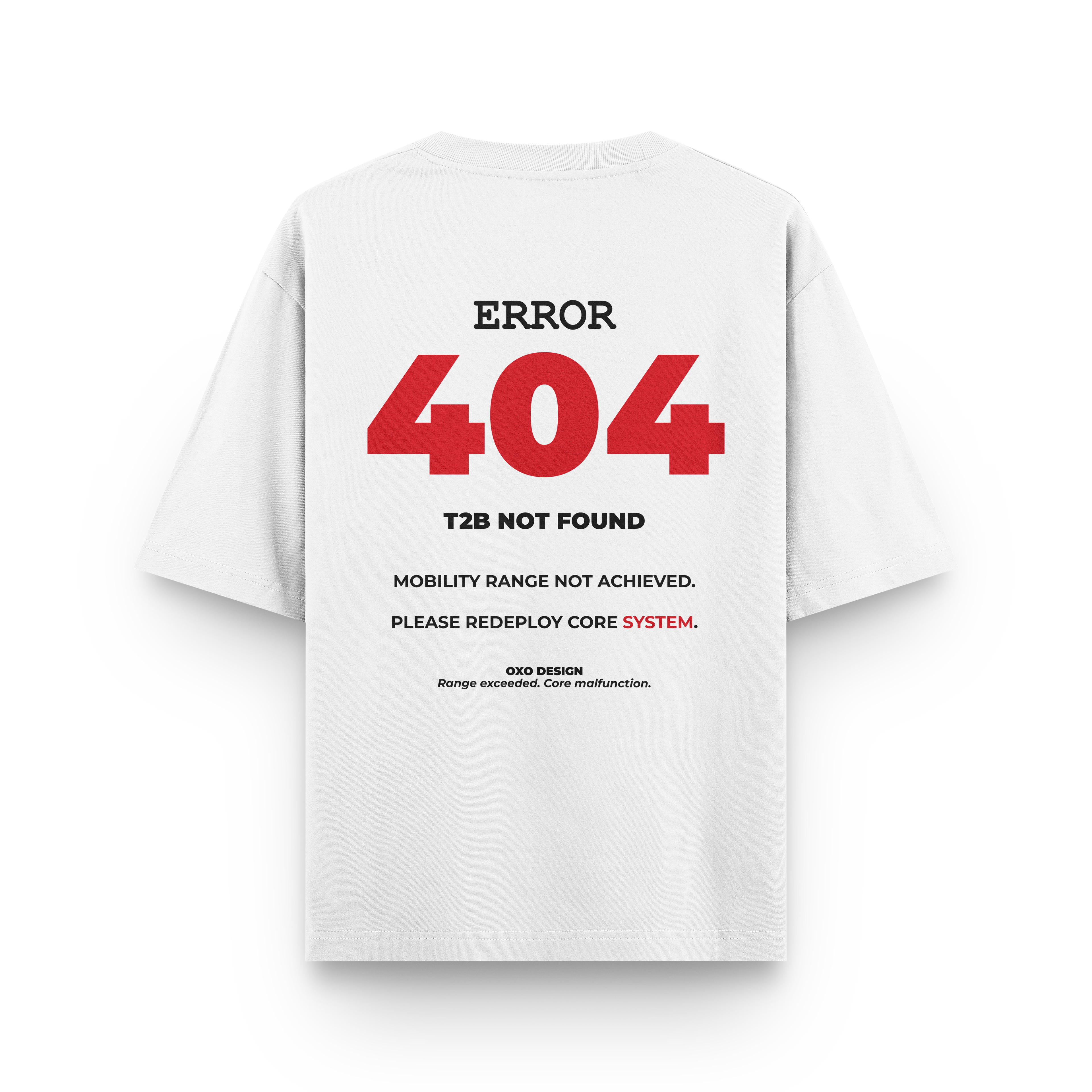 CAMISETA ERROR 404 - MOVEMENT NOT FOUND