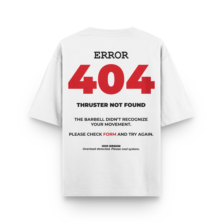 CAMISETA ERROR 404 - MOVEMENT NOT FOUND