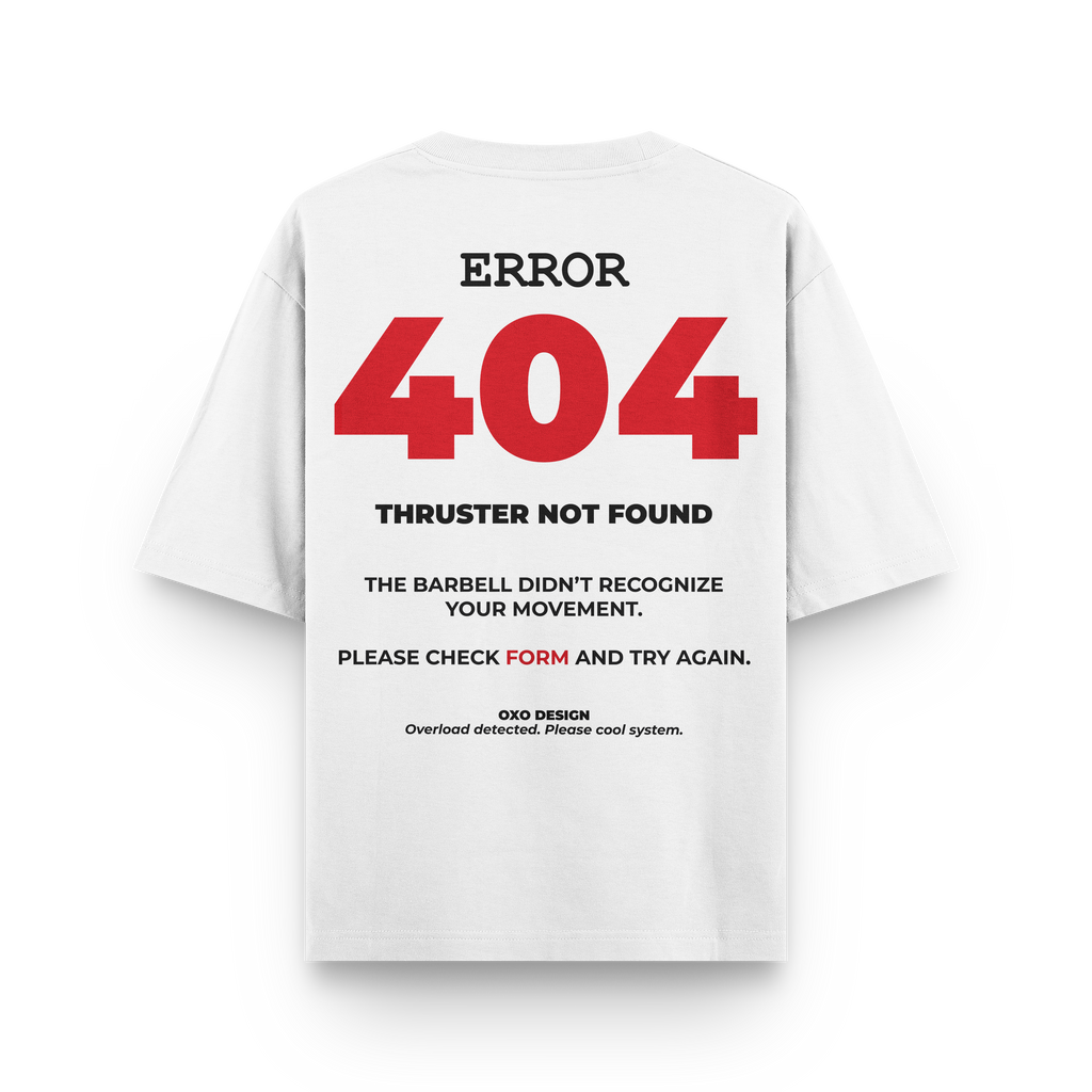 CAMISETA ERROR 404 - MOVEMENT NOT FOUND