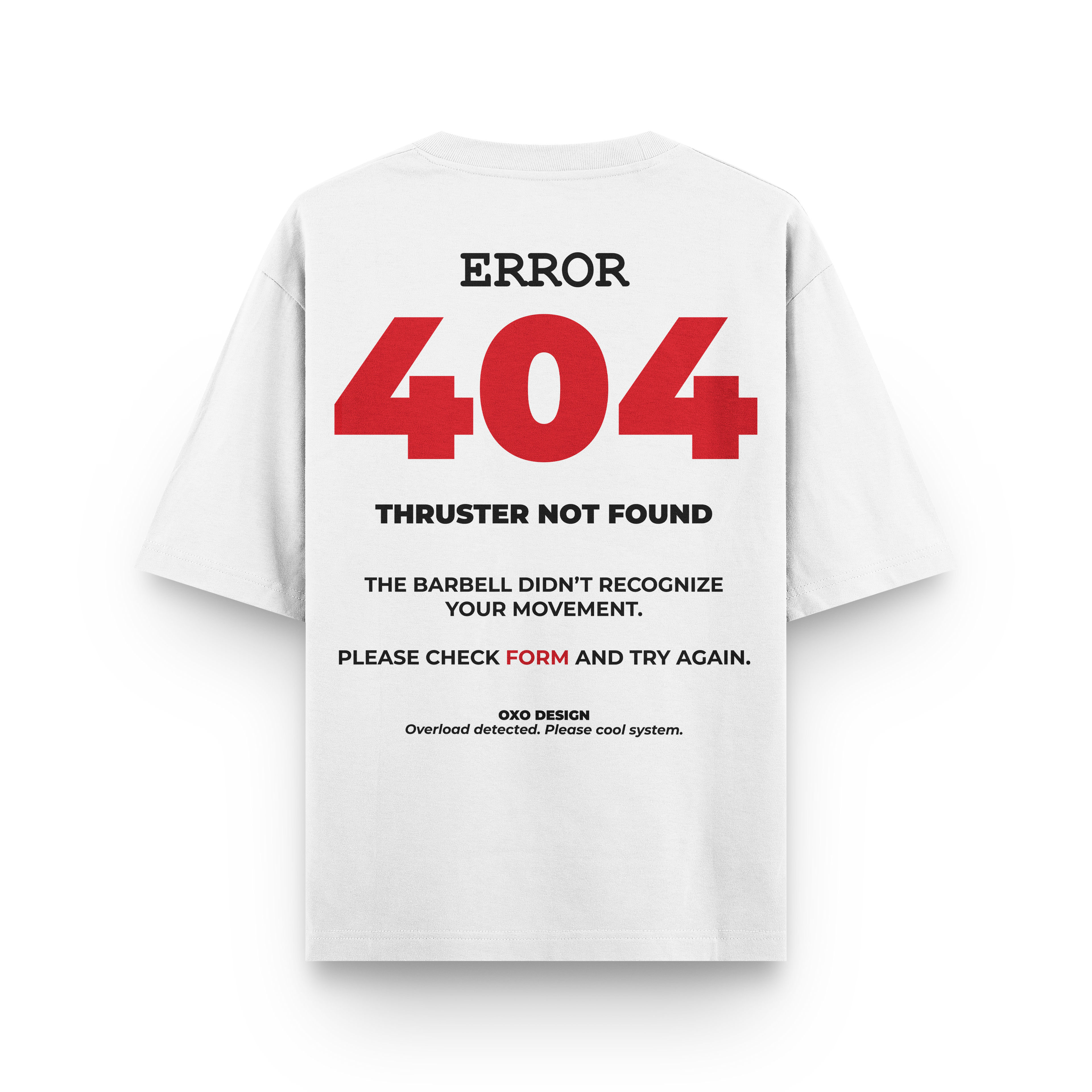 CAMISETA ERROR 404 - MOVEMENT NOT FOUND