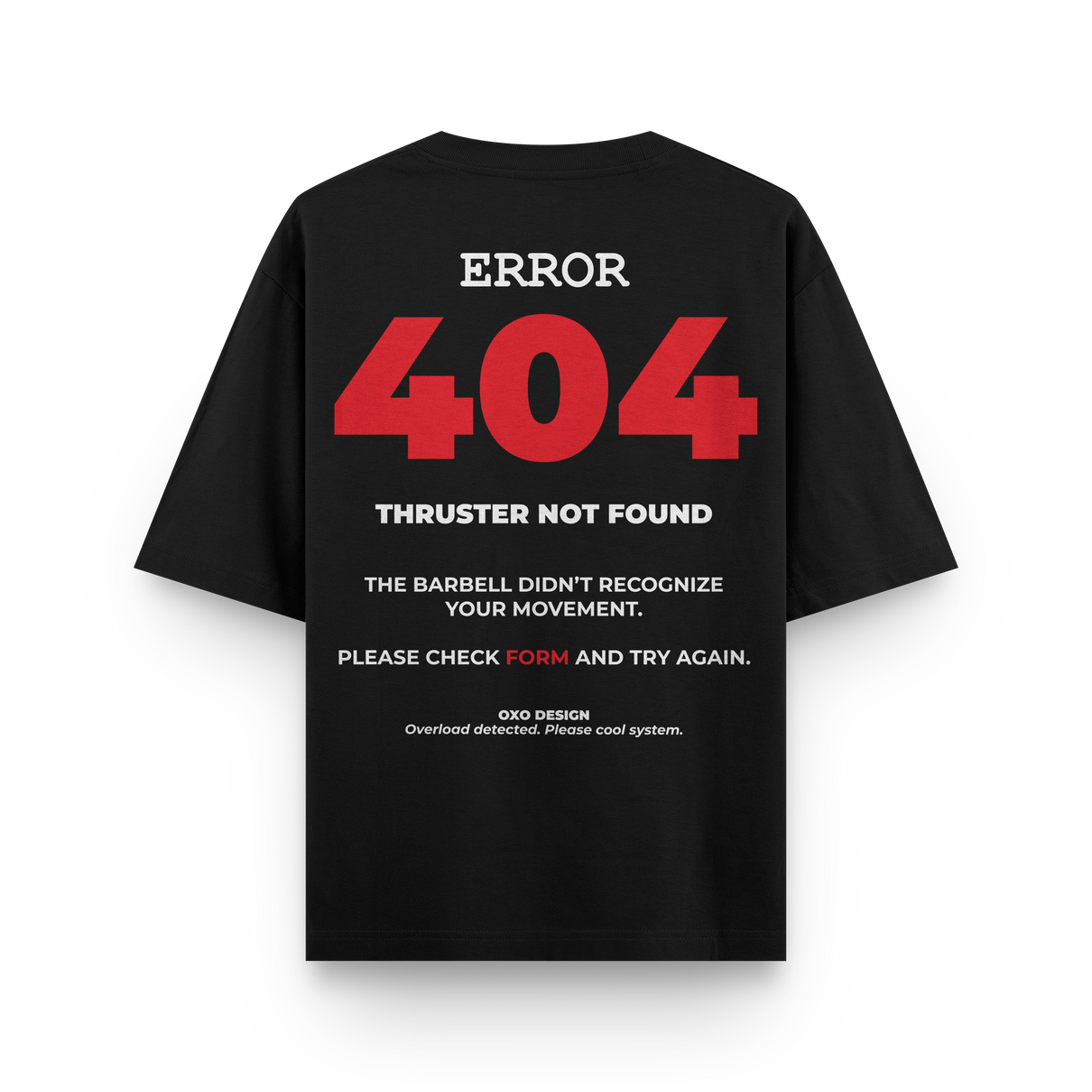 CAMISETA ERROR 404 - MOVEMENT NOT FOUND