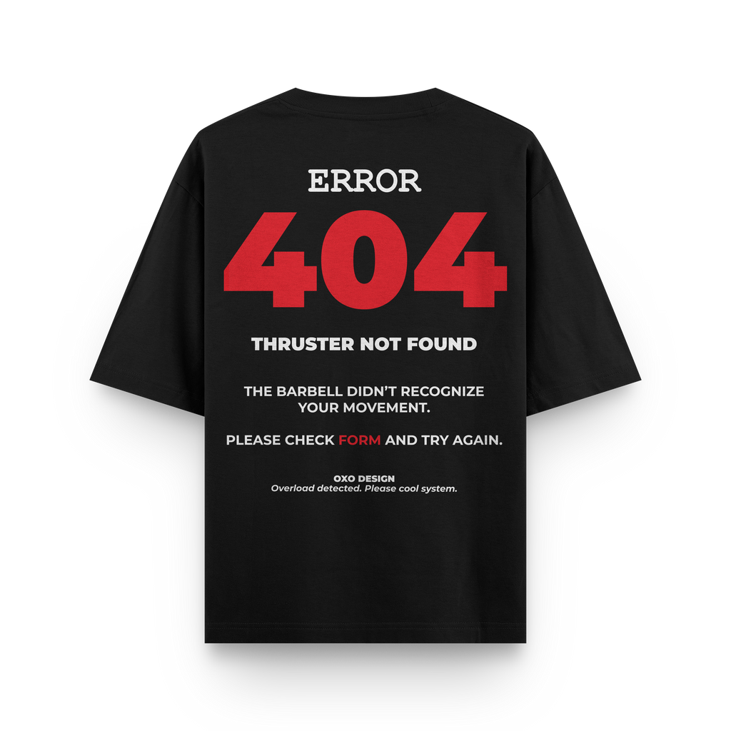 CAMISETA ERROR 404 - MOVEMENT NOT FOUND