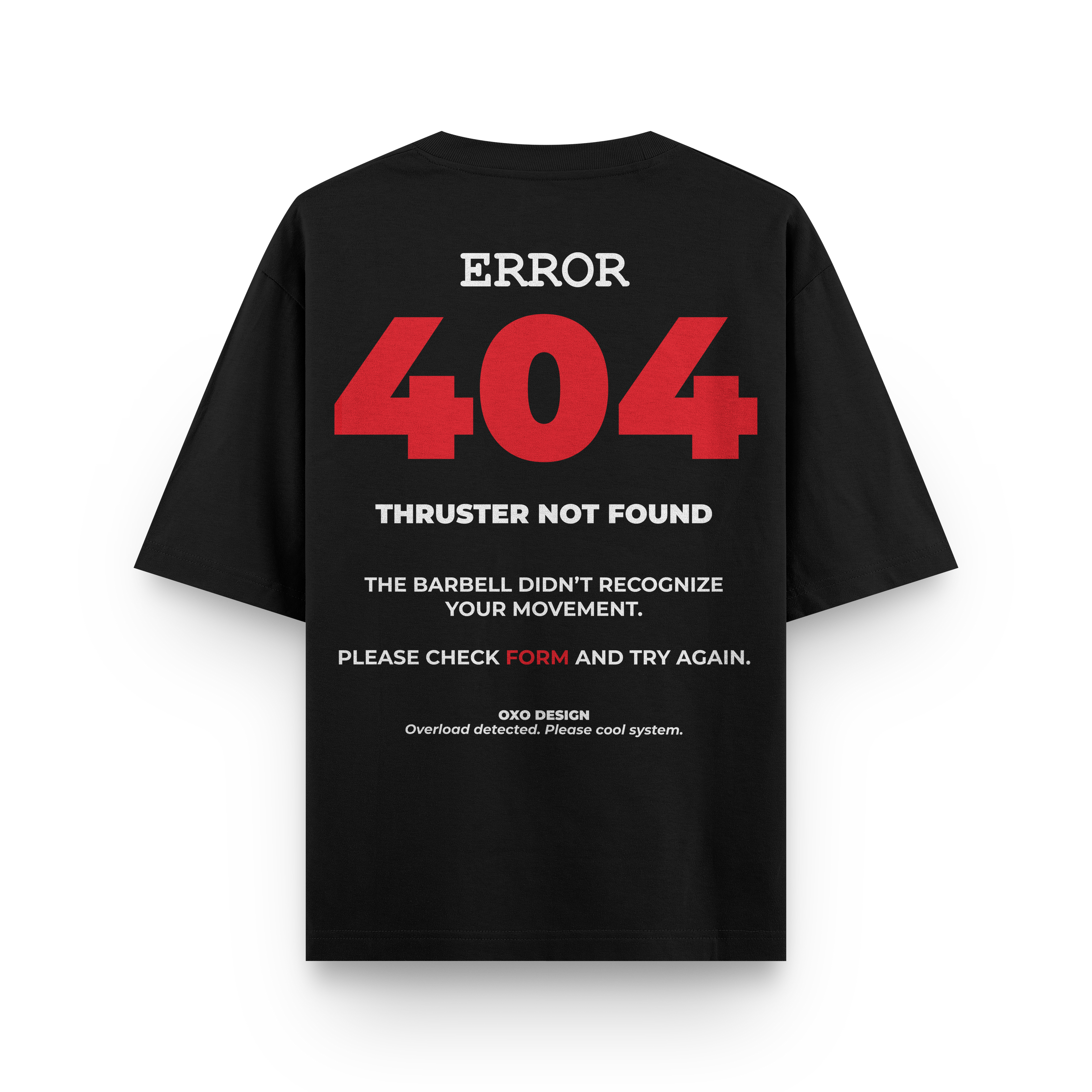 CAMISETA ERROR 404 - MOVEMENT NOT FOUND