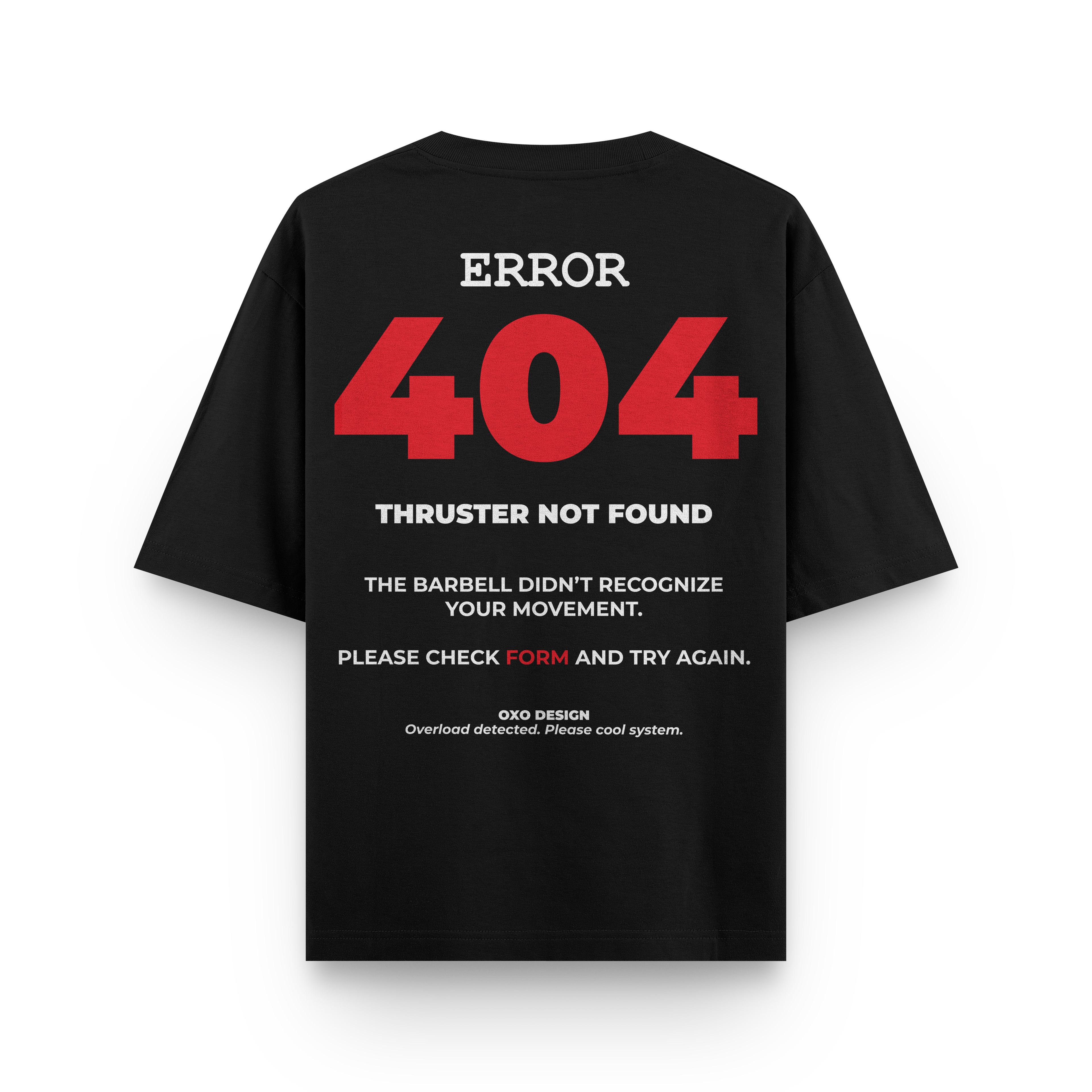 CAMISETA ERROR 404 - MOVEMENT NOT FOUND