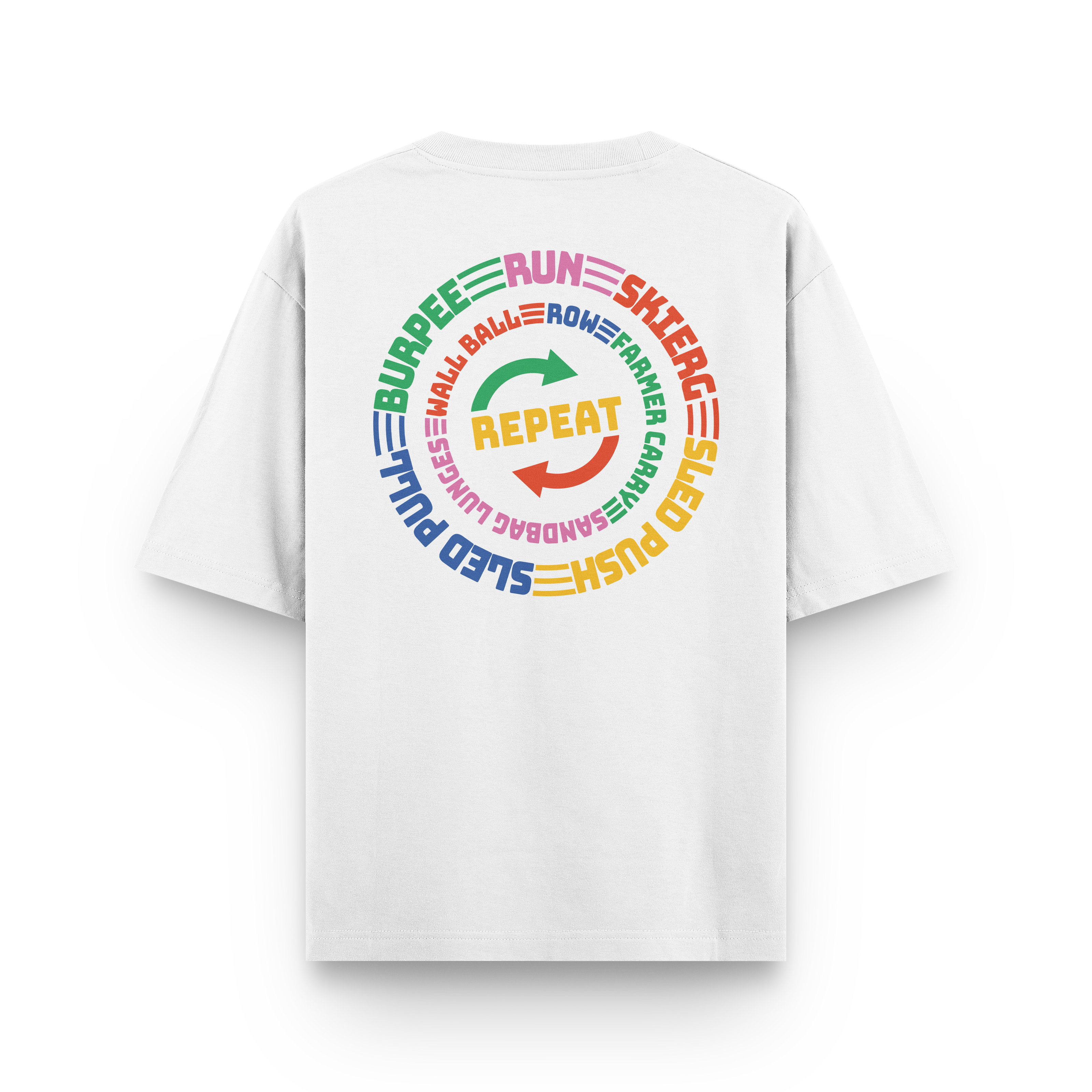 CAMISETA OVERSIZE HYBRID ATHLETE
