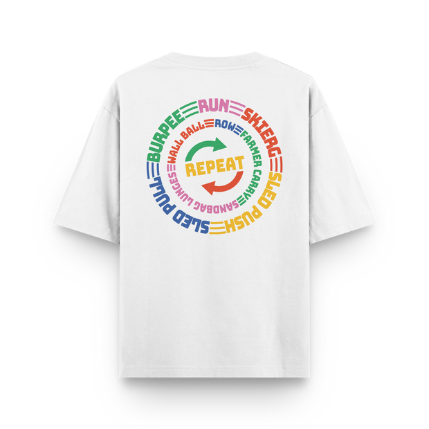 CAMISETA OVERSIZE HYBRID ATHLETE OXO DESIGN